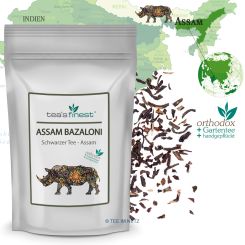 tea`s finest® Schwarzer Tee Assam Bazaloni BOP 100 Gramm