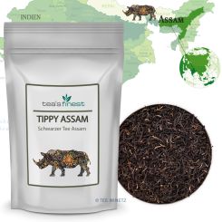 tea`s finest Schwarzer Tee Tippy Assam TGFOP 250 Gramm