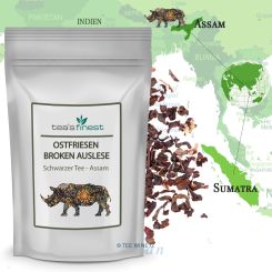 tea`s finest Schwarzer Tee Ostfriesen Broken Auslese 250 Gramm