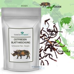 tea`s finest® Schwarzer Tee Ostfriesen Blatt-Mischung 1000 Gramm