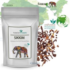 tea`s finest Schwarzer Tee Sikkim Temi  FTGFOP Second Flush 100 Gramm