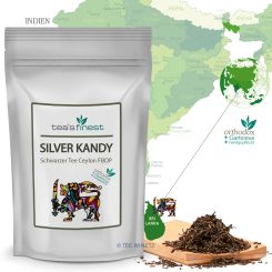 tea`s finest Schwarzer Tee Silver Kandy Ceylon FBOP 100 Gramm