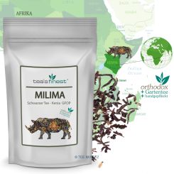 tea`s finest® Schwarzer Tee Kenia Milima GFOP 250 Gramm