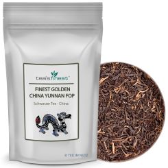 tea`s finest® Schwarzer Tee Finest Golden China Yunnan FOP 