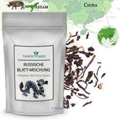 tea`s finest Schwarzer Tee Russische Blattmischung 