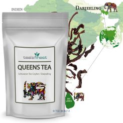 tea`s finest Queens Tea (Ceylon-/Darjeeling*Blatt) 100 Gramm