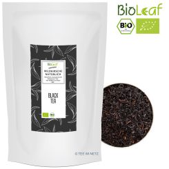 BioLeaf Schwarzer Tee Wildkirsche natürlich - BIO 100 Gramm