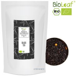 BioLeaf® Schwarzer Tee Mango natürlich - BIO 250 Gramm