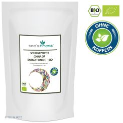 tea`s finest® Schwarzer Tee China OP entkoffeiniert - BIO 