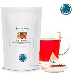 Früchtetee Soft Berries 15x4.9g Pyra-Beutel