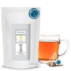 tea`s finest® Kräutertee Wachmacher (Mate-Guarana) 15x2.6 g Pyra-Beutel