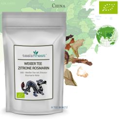 tea`s finest® Weißer Tee Zitrone-Rosmarin - BIO 