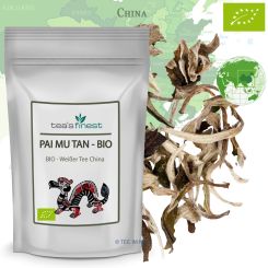 tea`s finest Weißer China Pai Mu Tan - BIO 100 Gramm
