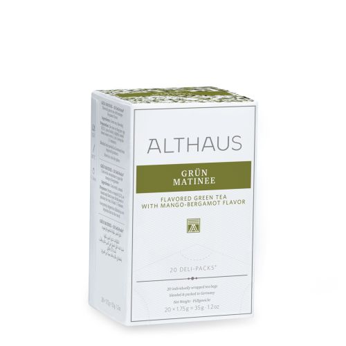 ALTHAUS Grün Matinee (Zitrus-Mango) 20 x 1.75 g