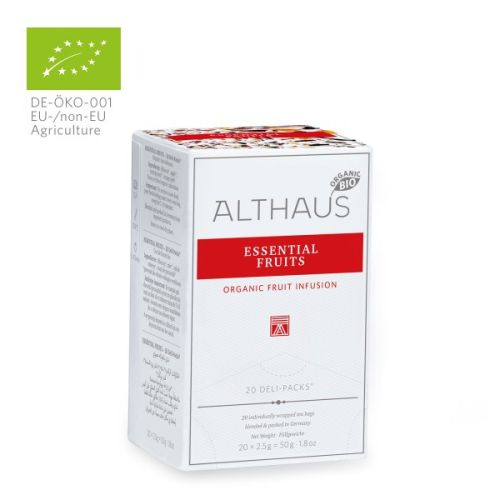 ALTHAUS Früchtetee Essential Fruits (ohne Aromazusatz) / BIO 20 x 2.5 g