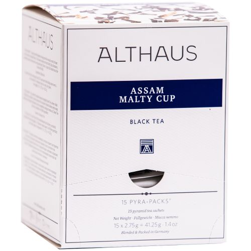 ALTHAUS Assam Malty Cup / Pyramidenbeutel 15 x 2.75g