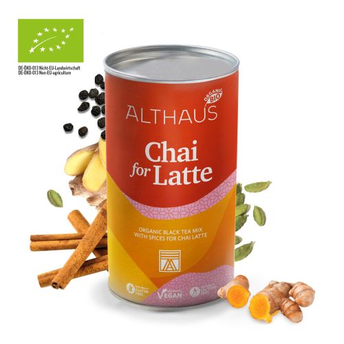 Althaus Schwarzer Tee Chai for Latte / BIO 300 Gramm