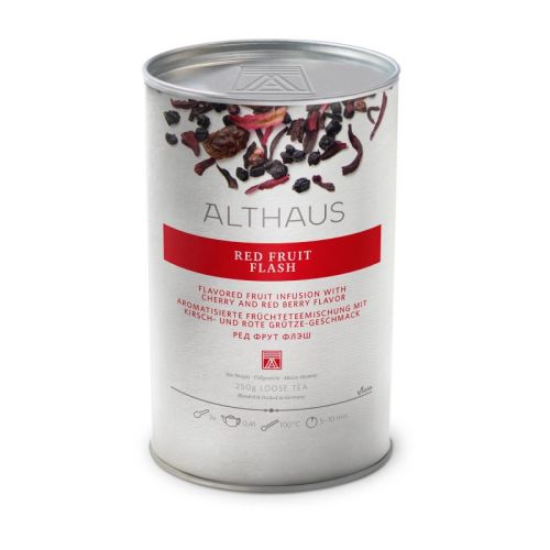 ALTHAUS Früchtetee Red Fruit Flash (Rote Beeren) 250 Gramm