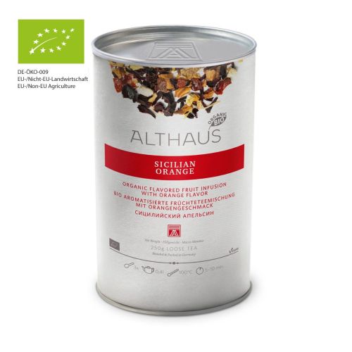 ALTHAUS Früchtetee Sicilian Orange / BIO 250 Gramm