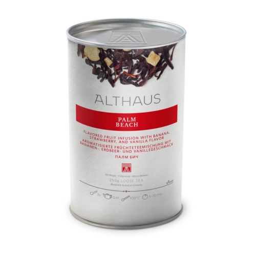 ALTHAUS Früchtetee Palm Beach (Banane-Vanille-Kirsch) 250 Gramm