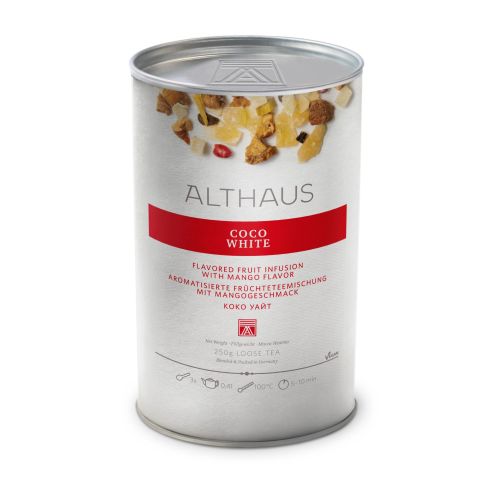 ALTHAUS Früchtetee Coco White (Mango-Kokos-Ananas) 250 Gramm