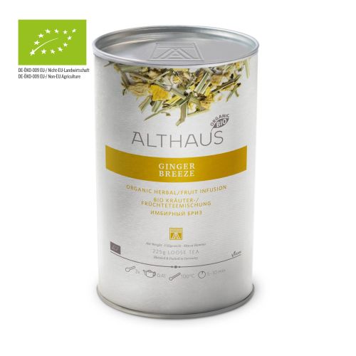 ALTHAUS Kräutertee Ginger Breeze (Ingwer) - BIO 225 Gramm