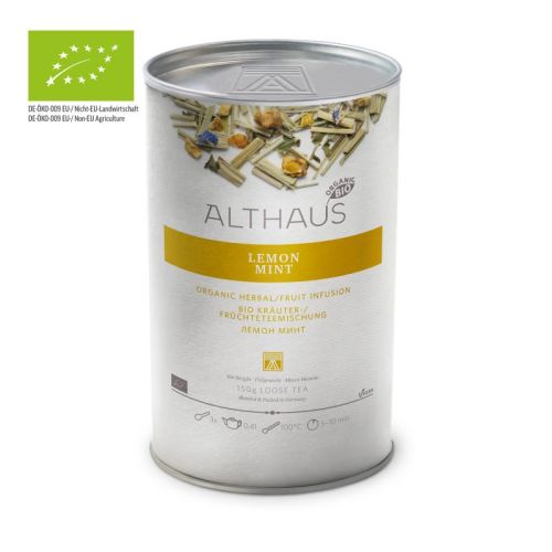 ALTHAUS Kräutertee Lemon Mint / BIO 150 Gramm