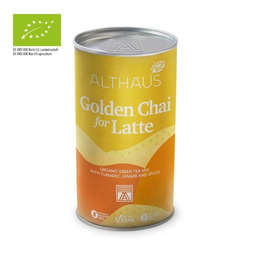 Althaus Grüner Tee Golden Chai for Latte / BIO 300 Gramm