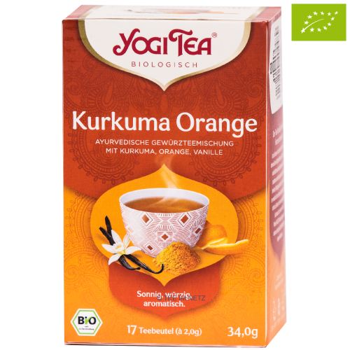 YOGI TEA® Kurkuma Orange / BIO 17 x 2.0 g