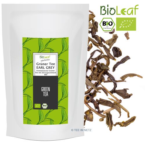BioLeaf Grüner Tee Earl Grey natürlich - BIO