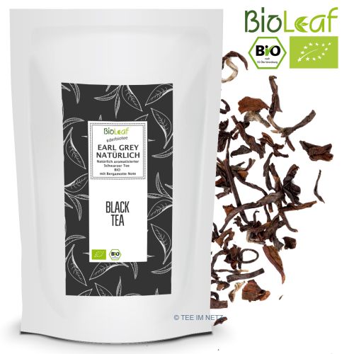 BioLeaf Schwarzer Tee Earl Grey natürlich - BIO