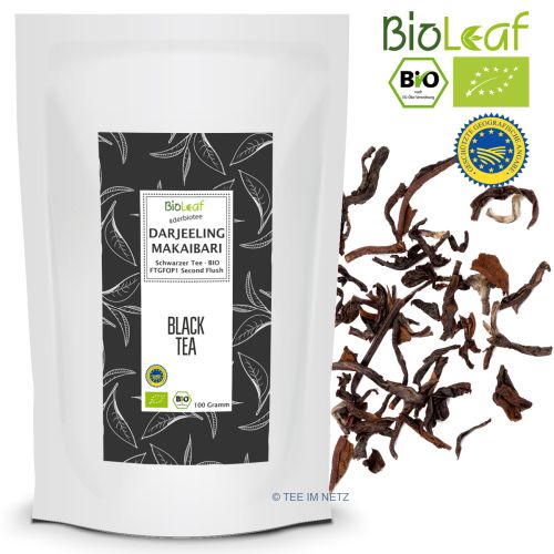 BioLeaf Darjeeling* Makaibari TGFOP1 Second Flush - BIO