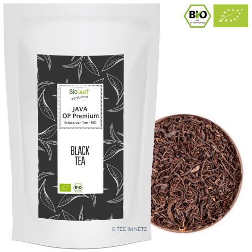 BioLeaf Schwarzer Tee Java OP Premium - BIO 250 Gramm