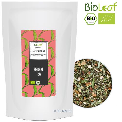 BioLeaf Kräutertee Hanf-Zitrus - BIO