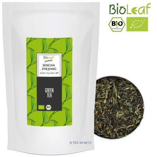 BioLeaf Grüner Tee Sencha Grün Zhejiang - BIO