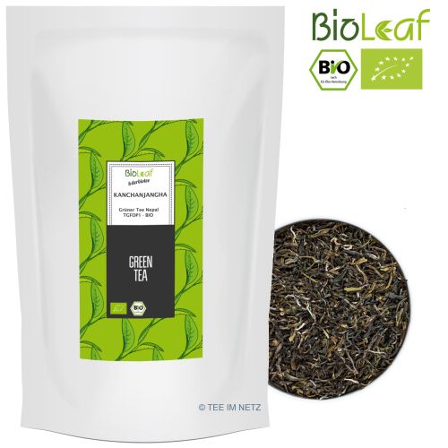 BioLeaf Grüner Tee Nepal TGFOP1 Kanchanjangha -  BIO