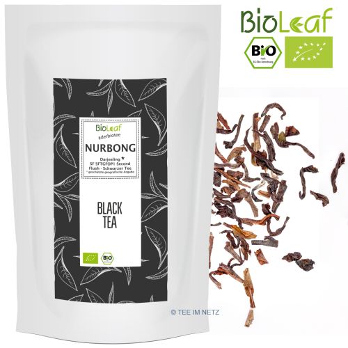 BioLeaf Schwarzer Tee Darjeeling* Nurbong SF SFTGFOP1 - BIO