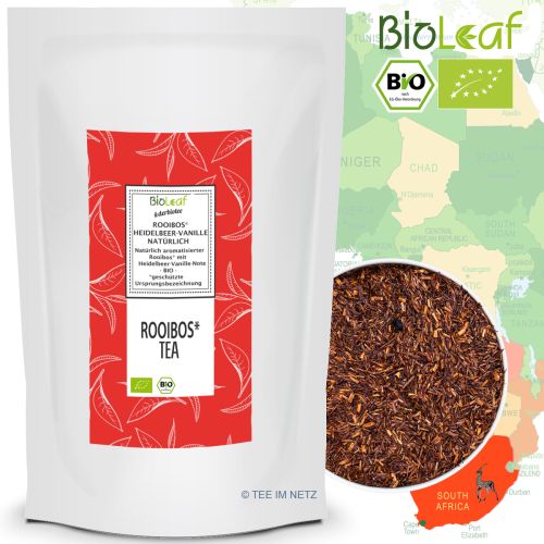 BioLeaf Rooibos* Heidelbeer-Vanille natürlich - BIO