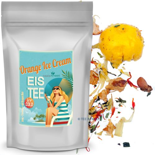 tea`s finest Eistee Orange Ice Cream 100 Gramm