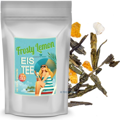 tea`s finest Eistee Frosty Lemon (Grüntee Zitrone) 100 Gramm