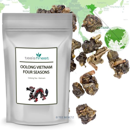 tea`s finest Oolong Vietnam Four Seasons 250 Gramm