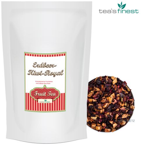 tea`s finest Früchtetee Erdbeer-Kiwi-Royal