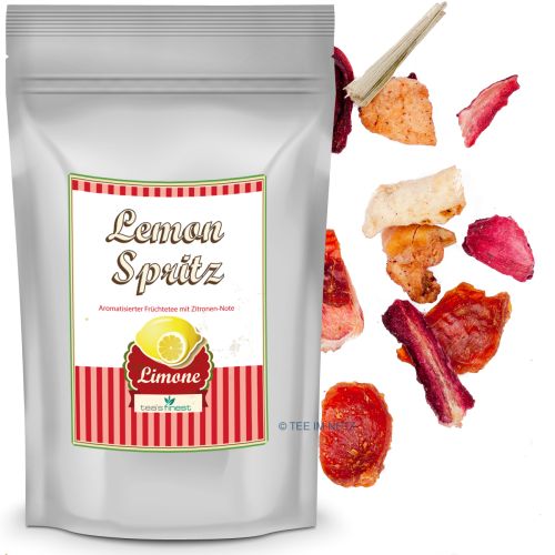 tea`s finest Früchtetee Lemon Spritz (Zitrone) 100 Gramm