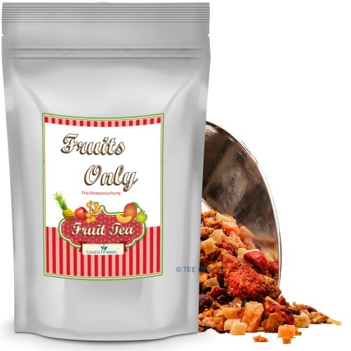 tea`s finest Fruits Only Früchtetee (ohne Aromazusatz) 1000 Gramm