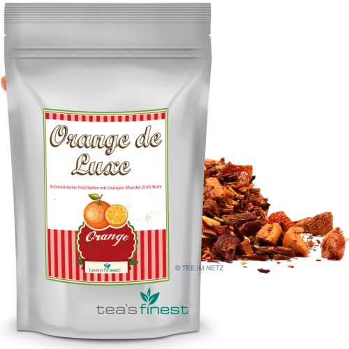 tea`s finest Früchtetee Orange de Luxe