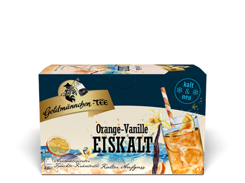 Goldmännchen-Tee EISKALT Orange-Vanille 20 x 1.8 g