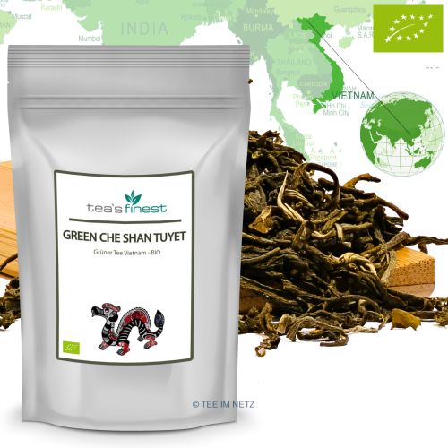 tea`s finest Grüner Tee Vietnam Green Che Shan Tuyet / BIO 100 Gramm