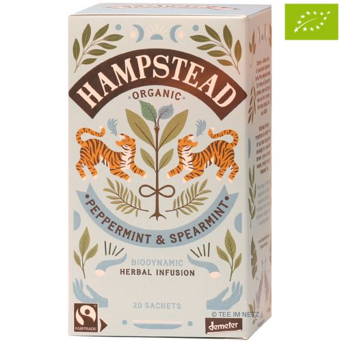 Hampstead Tee Peppermint & Spearmint (Minze) - BIO 20 x 1.5 g