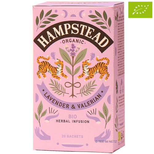 Hampstead Tee Lavender & Valerian (Lavendel-Baldrian)- BIO 20 x 1 g