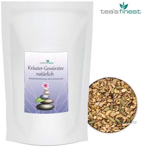 tea`s finest Kräuter-Gewürztee natürlich 100 Gramm